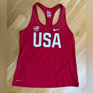 Nike Dri Fit USA- Racerback Tank Top